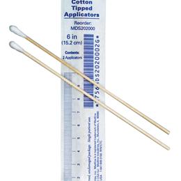 Image of APPLICATOR COTTON-TIP WOOD 3" NONSTERILE