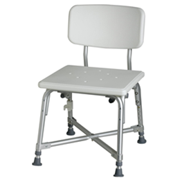 Image of Bariatric Aluminum Bath Bench with Back 2