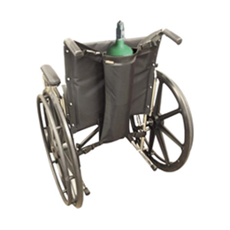 Image of EZ-ACCESSORIES® Wheelchair Oxygen Carrier