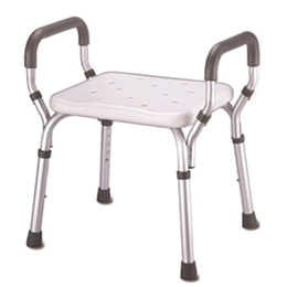 Image of Deluxe Shower Bench w/Padded Arms 1