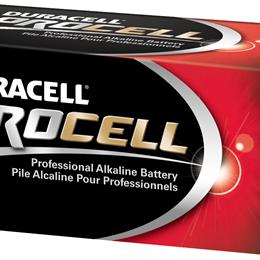 Image of BATTERY ALKALINE PROCELL DURACELL 9V