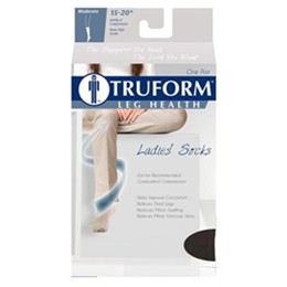 Image of 1963 TRUFORM Ladies' Compression Casual Knee High Sock 7