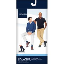 Image of SIGVARIS Cotton 20-30mmHg - Size: XL - Color: CHOCOLATE