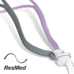 Image of ResMed AirFit™ P10 For Her Nasal Pillows Mask Complete System 2