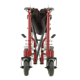 Image of 19 inch Transport Chair with 12 inch Rear Wheels - 330