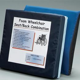 Image of Gel Seat & Back Wheelchair Cushion 1