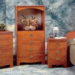 Image of CABINET BEDSIDE 1DR/1DRW LINCOLNSHIRE