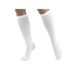 Image of 1973 TRUFORM Ladies' Compression Ribbed Pattern Knee High Sock 9