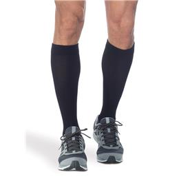 Image of SIGVARIS Cushioned Cotton 20-30mmHg - Size: ML - Color: BLACK
