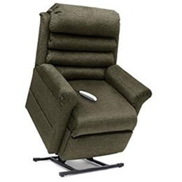 Image of Elegance Collection, 3 Position, Full Recline, Chaise Lounger Lift Chair, LC-470M 2