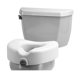 Image of Locking Raised Toilet Seat