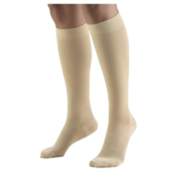 Image of 8865 TRUFORM Classic Compression Ladies' Below Knee, Closed Toe, Stay-Up, Stocking 2