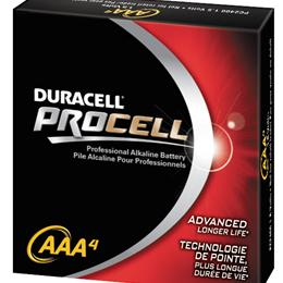 Image of BATTERY PROCELL DURACELL 1.5V AAA
