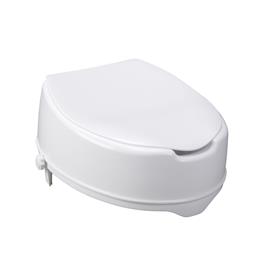 Image of Raised Toilet Seat With Lock And Lid 3