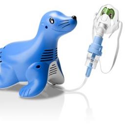 Image of Sami Compressor with SideStream Disposable Nebulizer and Tucker Mask