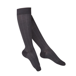 Image of 1063 TOUCH Ladies' Compression Checkered Pattern Knee Socks 2