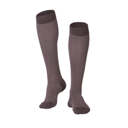 Image of 1021 TOUCH Men's Compression Herringbone Pattern Knee Socks 3