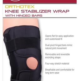 Image of 2544 OTC Orthotex knee stabilizer wrap with hinged bars 3