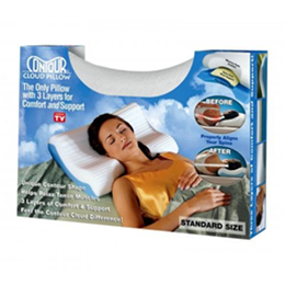 Image of Contour Cloud Pillow 2