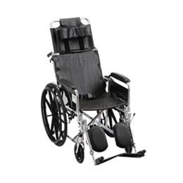Image of 16" RECLINING WHEELCHAIR - 6160S 2