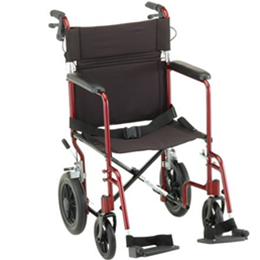Image of Aluminum Transport Chair Model 330 2