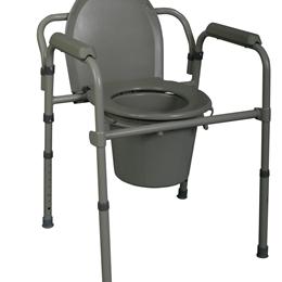 Image of COMMODE 3-IN-1 STEEL 1