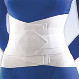 Image of LUMBAR SACRAL SUPPORT WITH OVERLAPPING ABDOMINAL BELT 10" 1