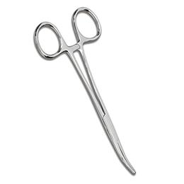 Image of 5.5" Kelly Forceps (Curved) 501 1