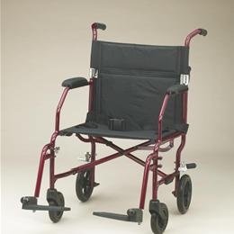 Image of WHEELCHAIR FREEDOM TRANSPORT SILVER 1