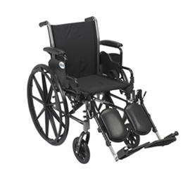 Image of Drive Cruiser lll - Lightweight, Dual Axle Wheelchair w/ ELRs 2