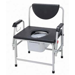 Image of Large Bariatric Drop Arm Commode 2