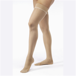 Image of Jobst for Women 30-40 mmHg Ultrasheer Thigh High Support Stockings (Closed Toe) 3