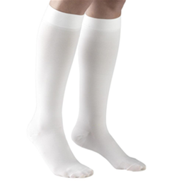 Image of 8865 TRUFORM Classic Compression Ladies' Below Knee, Closed Toe, Stay-Up, Stocking 5