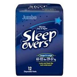 Image of First Quality SleepOvers Youth Underwear (Large) 2