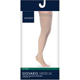 Image of SIGVARIS Access 20-30mmHg - Size: LL - Color: BLACK