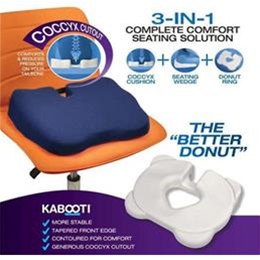 Image of Kabooti Orthopedic Coccyx Seat Cushion 1