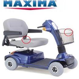 Image of Pride Mobility Scooter Maxima 1