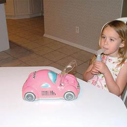 Image of Checker Car Nebulizer Pink 2