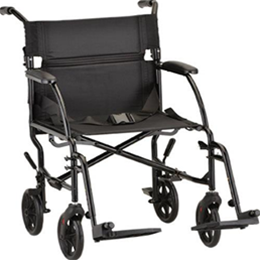 Image of 18 inch Ultra Lightweight Transport Chair 2