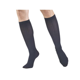 Image of 1973 TRUFORM Ladies' Compression Ribbed Pattern Knee High Sock 5