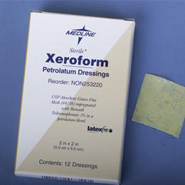 Image of GAUZE XEROFORM PETROLATUM LF 5"X9"
