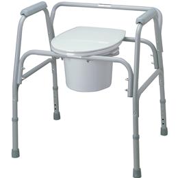 Image of COMMODE EXTRA WIDE 24IN WIDE 650 LB CAP