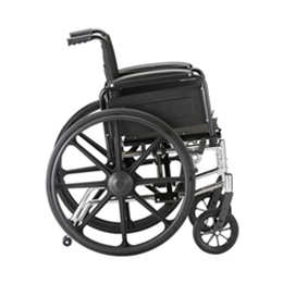 Image of 16" Lightweight Wheelchair with Full Arms and Footrests 9