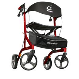 Image of Airgo eXcursion X23 Lightweight Side-Fold Rollator 2