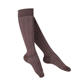 Image of 1063 TOUCH Ladies' Compression Checkered Pattern Knee Socks 3