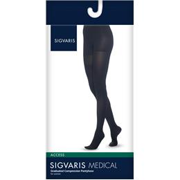 Image of SIGVARIS Access 30-40mmHg - Size: LS - Color: BLACK