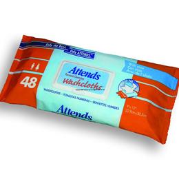 Image of Attends® Adult Disposable Washcloths 1