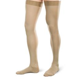 Image of EASE Opaque Thigh High for Men with Moderate Support 1