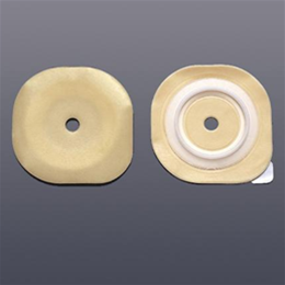 Image of Hollister 2pc Ostomy system skin barriers w/floating flange, flat 2 1/4" 2