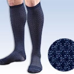Image of Activa® Men's Patterned Casual Socks 15-20 mm Hg Series H24 (Herringbone Pattern) 1